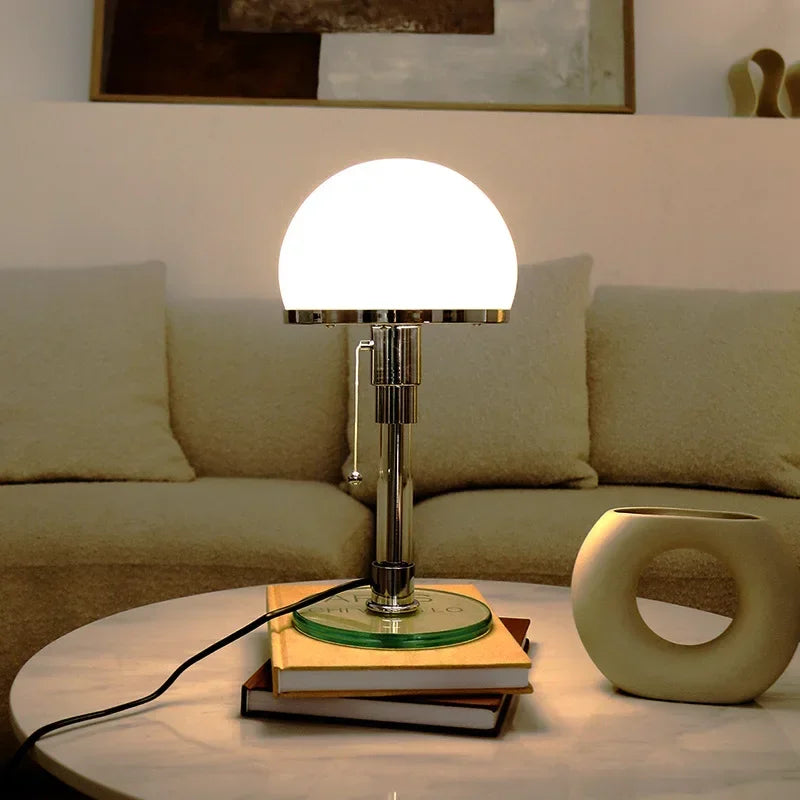 lampe champignon au salon