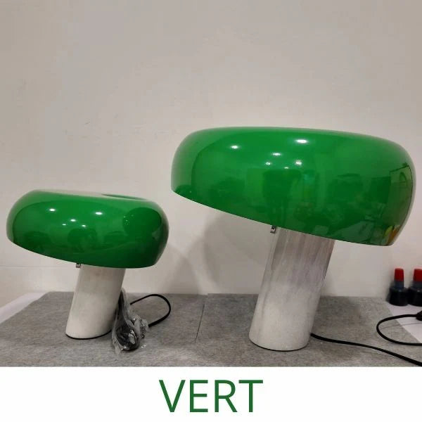 lampe champignon deco couleur vert