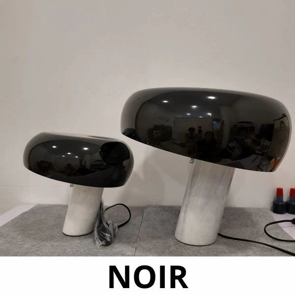 lampe champignon deco noir