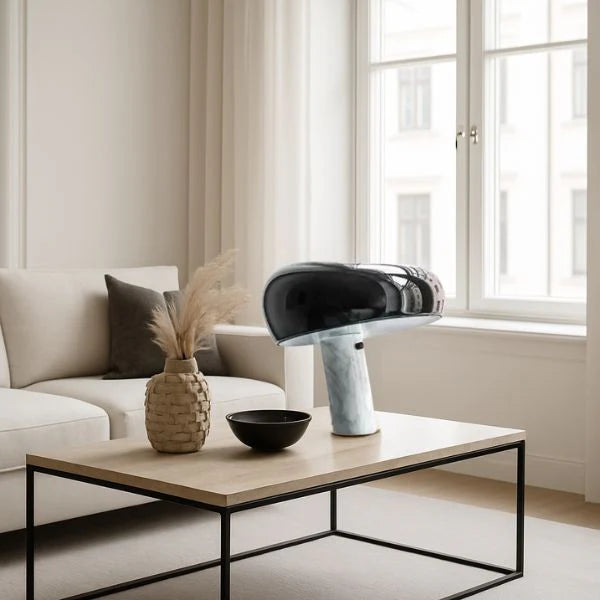 lampe champignon deco table salon