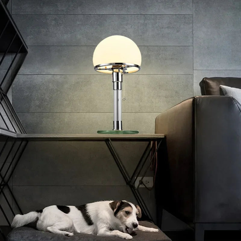 lampe champignon table de sejour