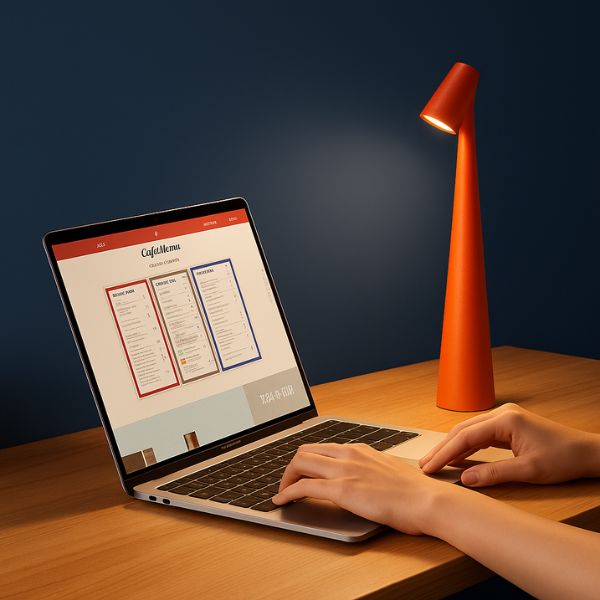 lampe de bureau rechargeable en aluminium pour le travail