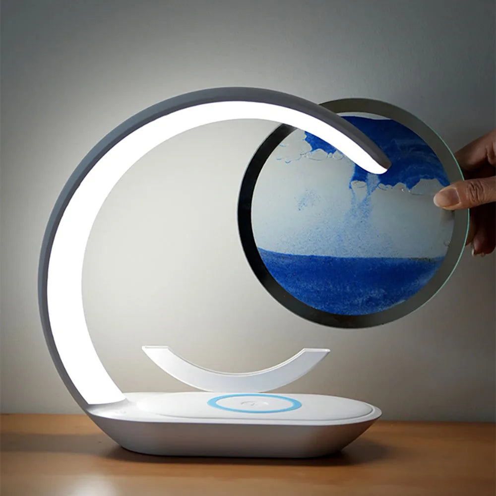 lampe de chevet tactile anneau amovible