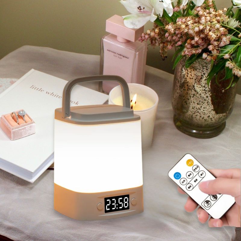 lampe de chevet tactile avec telecommande