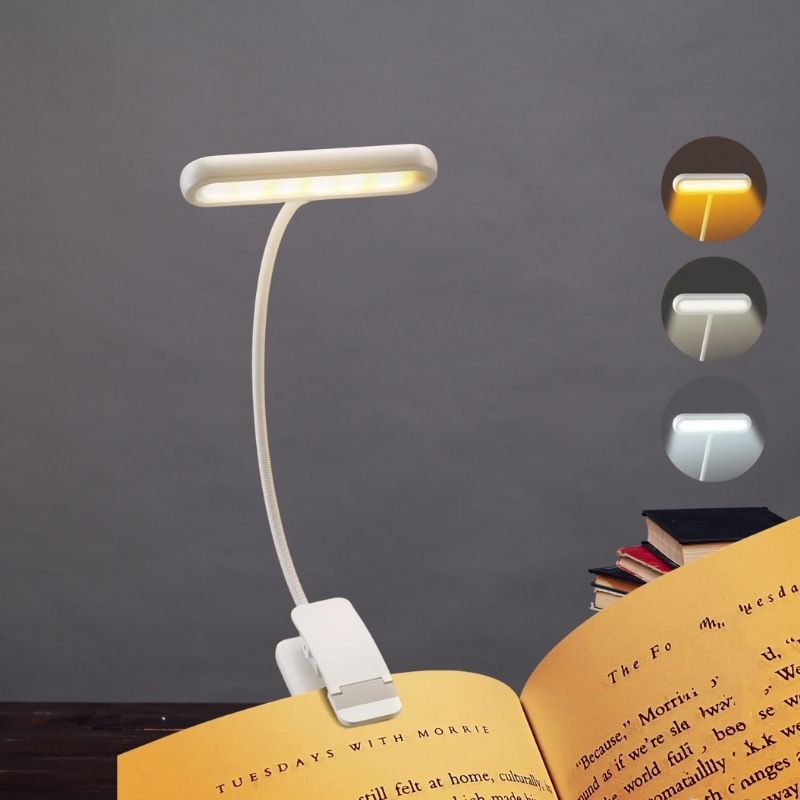 lampe de lecture offerte en blanc