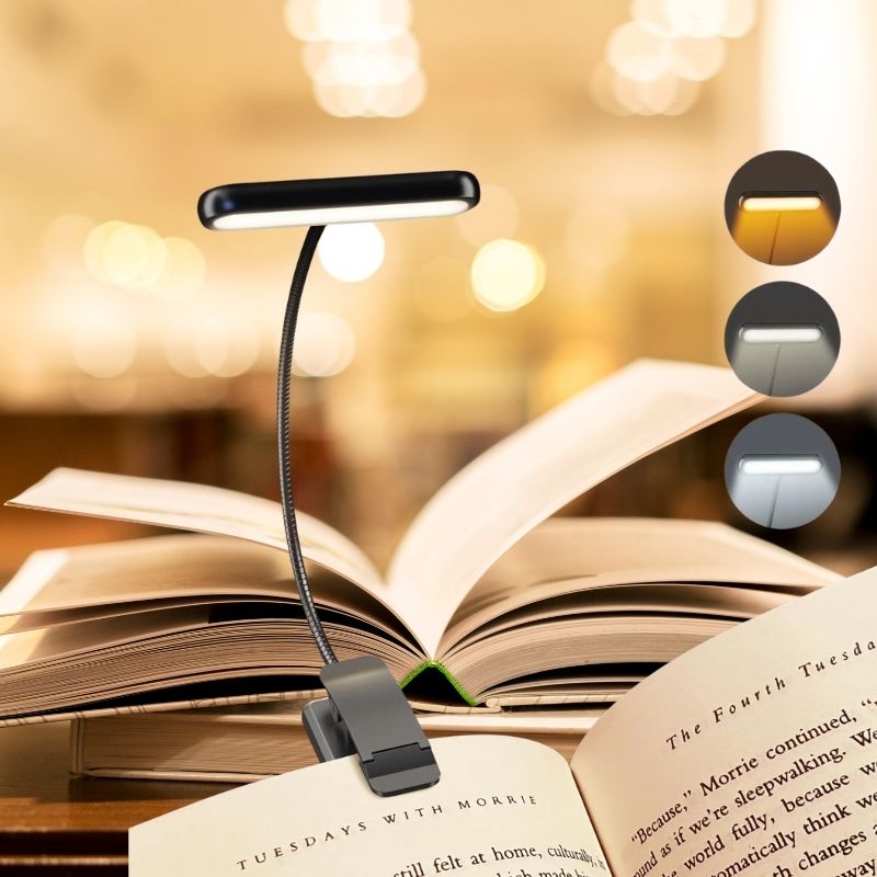 lampe de lecture offerte en noir