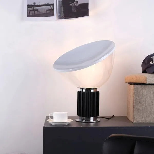 lampe de table led coin table cafe