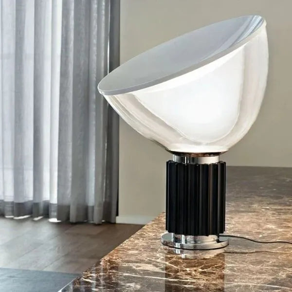 lampe de table led design noir