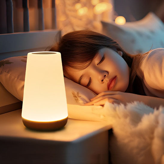 lampe tactile sommeil doux table de chevet