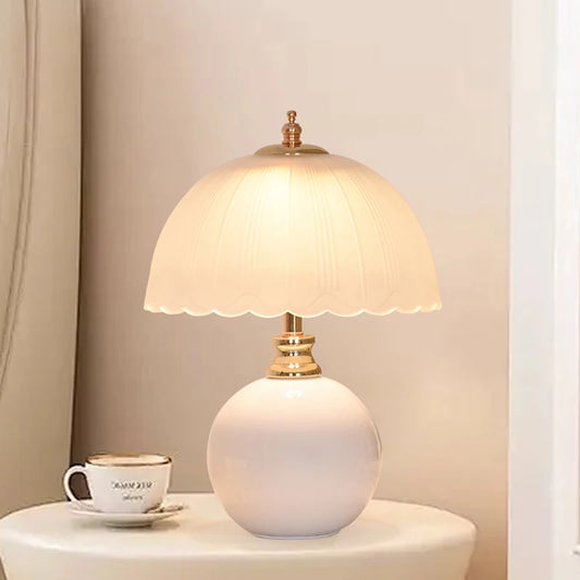 Lampe Champignon en Céramique & Verre | FairyFung™