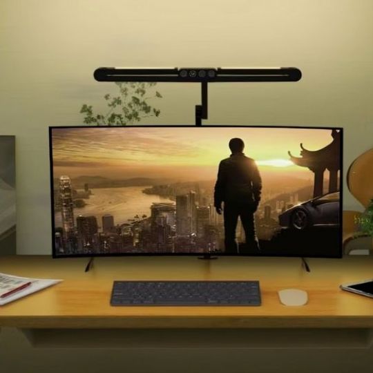 lampe a bureau eclairage tamise pour soiree cine