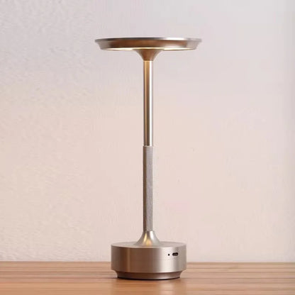 lampe a poser argente