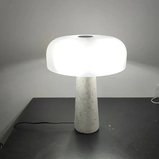 lampe champignon design materiaux naturel