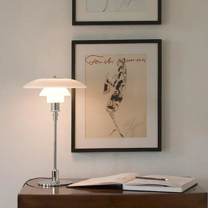 lampe champignon sur meuble entrer