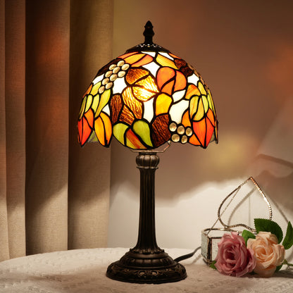 lampe champignon vintage motif automne