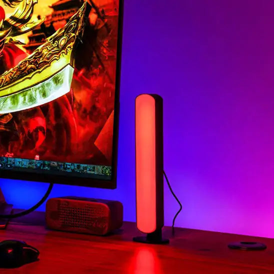 lampe de bureau led eclairage rouge