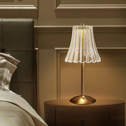 lampe de chevet led rechargeable tactile magnifique et decorative