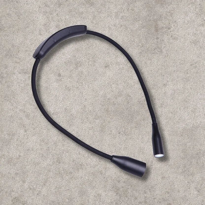 lampe de cou led rechargeable reglable intensite ajustable noir