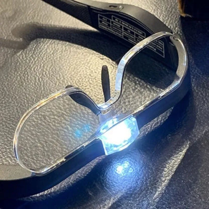 lampe de lecture lit loupe lumiere led