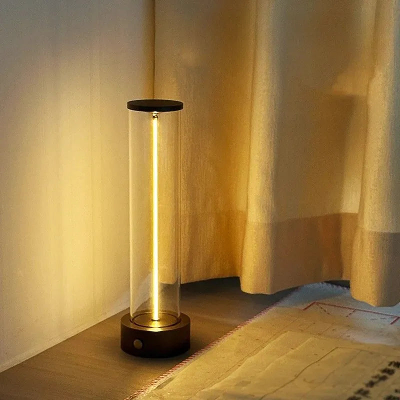 lampe de table magnetique luminosite apaisante