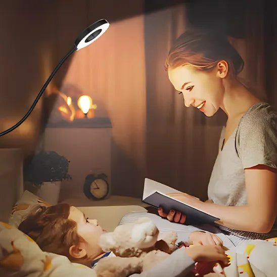 lampe led col flexible et pince chambre enfant